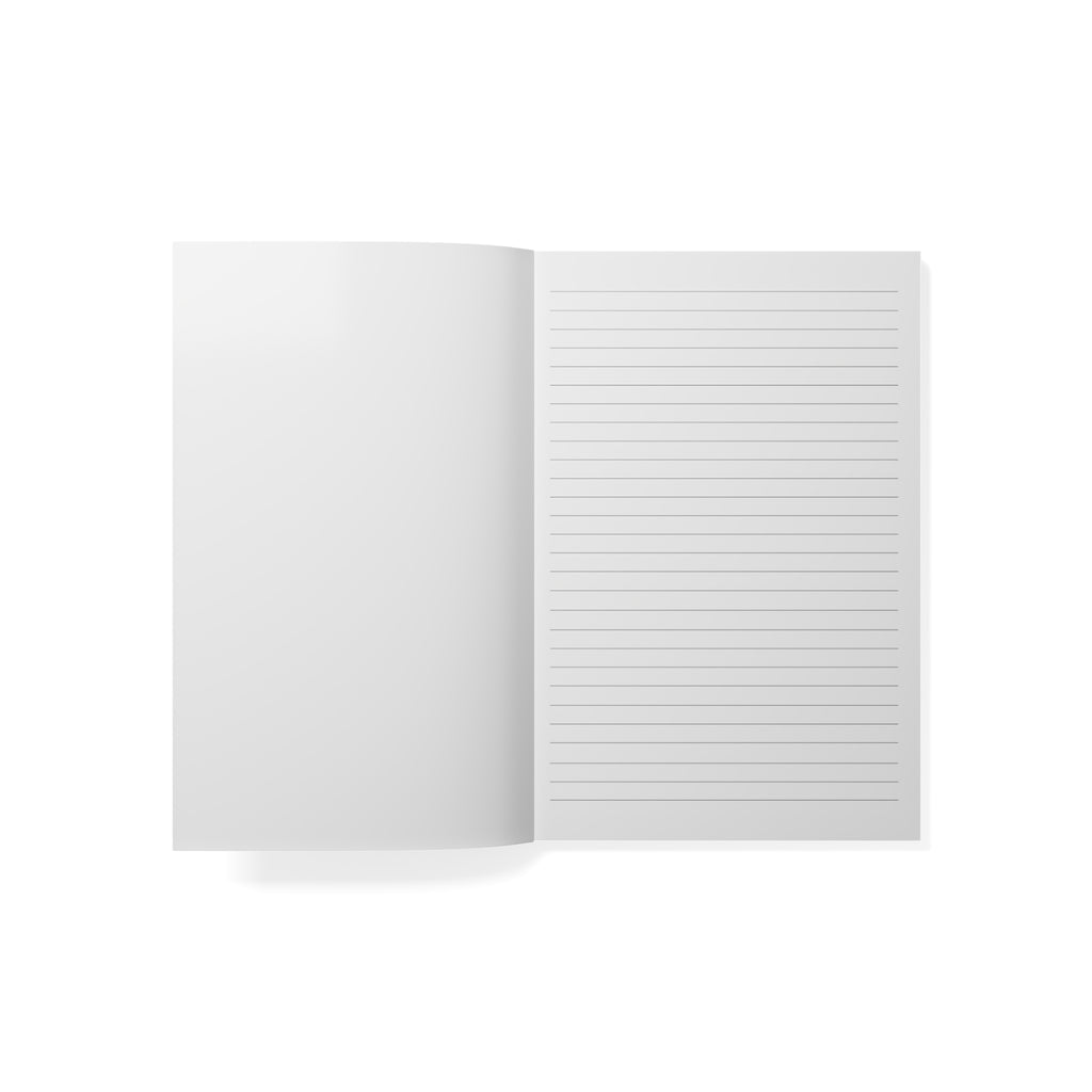 Coastal Journal with Seagull Illustration - Green