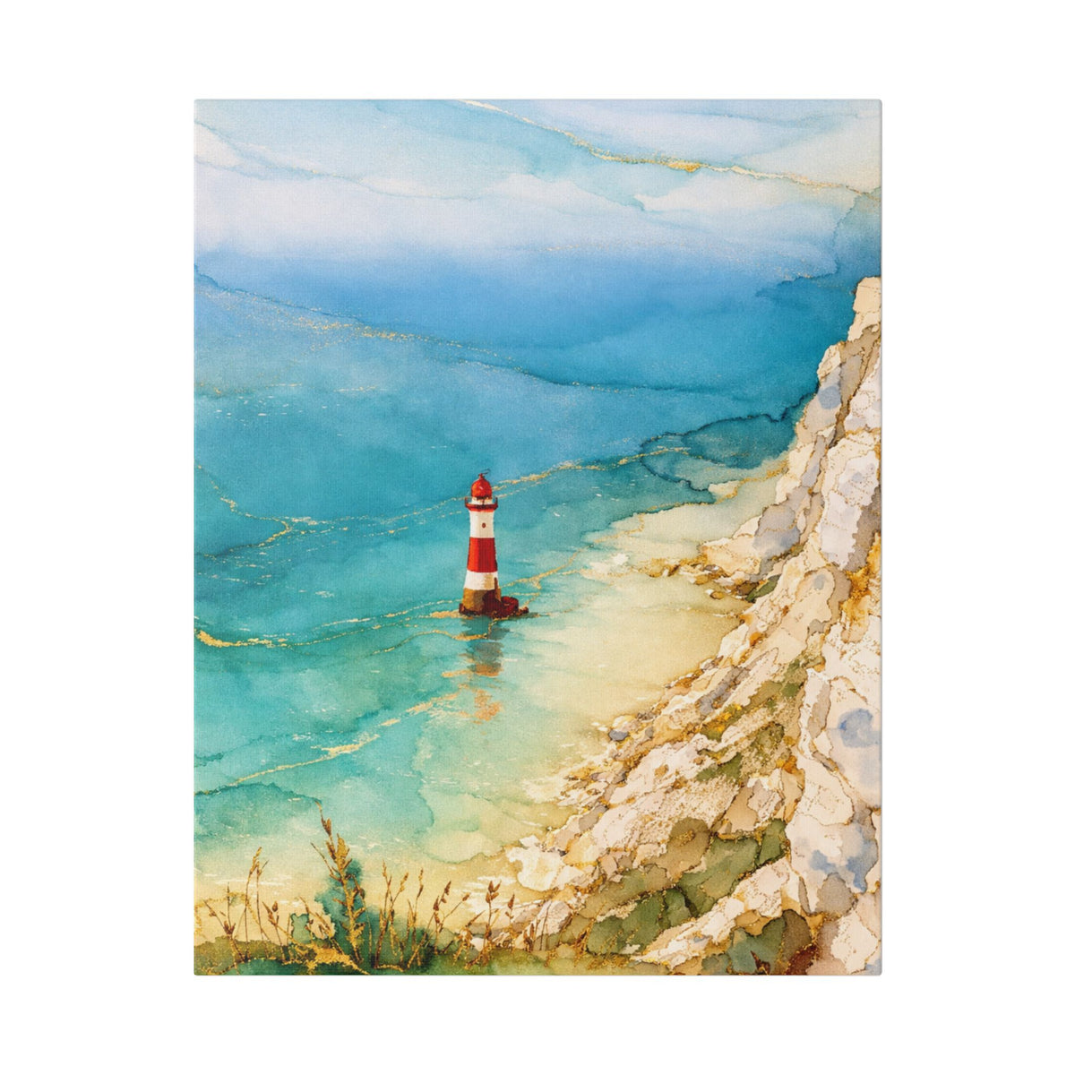 Beachy Head Lighthouse Canvas Print