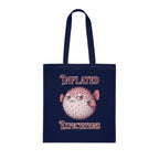 "Inflated Expectations" Pufferfish Tote Bag