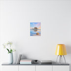 West Pier Sunset Seascape Canvas