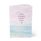 "ideas thoughts dreams plans" A5 Softcover Journal