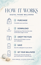 Underwater Dream Phone Wallpaper Set, Ocean Lock & Home Screen